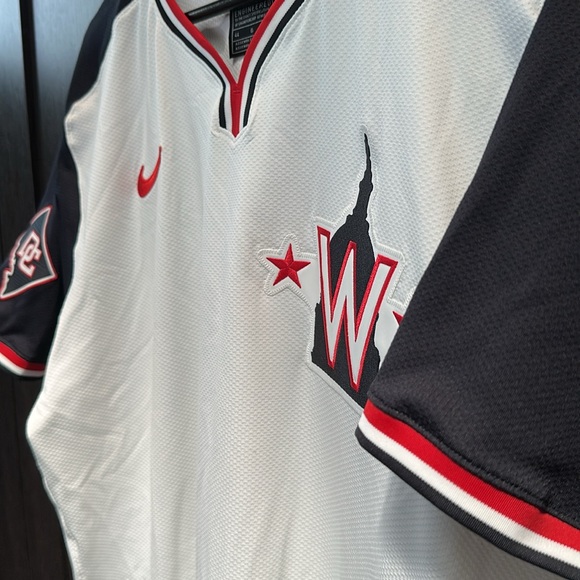 Washington Nationals Nike Alternate Elite Jersey - Navy - Picture 4 of 4